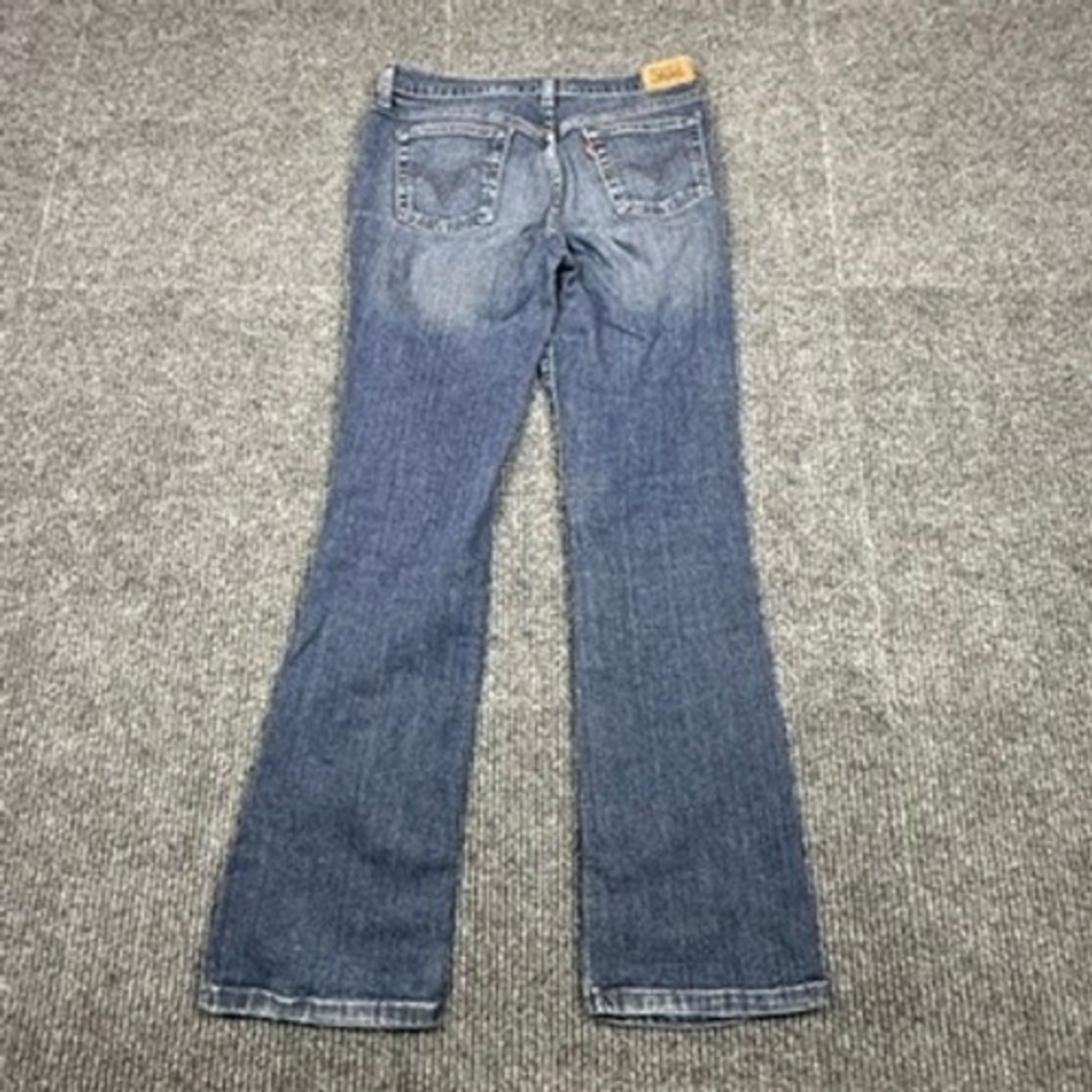 Levis 515 Bootcut Jeans Womens 4M Medium Wash Denim Stretch Mid Rise Y2K/2007 - Picture 12 of 14